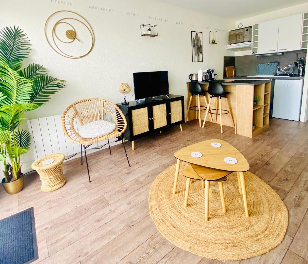 Studio Entre Mer Et Dunes Avec Balcon Vue Laterale Mer 50M Plage Pour 3 Pers Wifi Menage Compris 福尔马翁普拉日 外观 照片