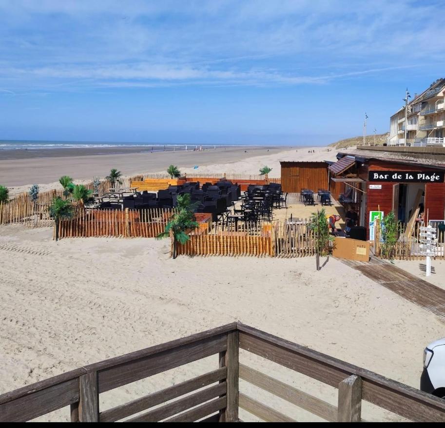 Studio Entre Mer Et Dunes Avec Balcon Vue Laterale Mer 50M Plage Pour 3 Pers Wifi Menage Compris 福尔马翁普拉日 外观 照片