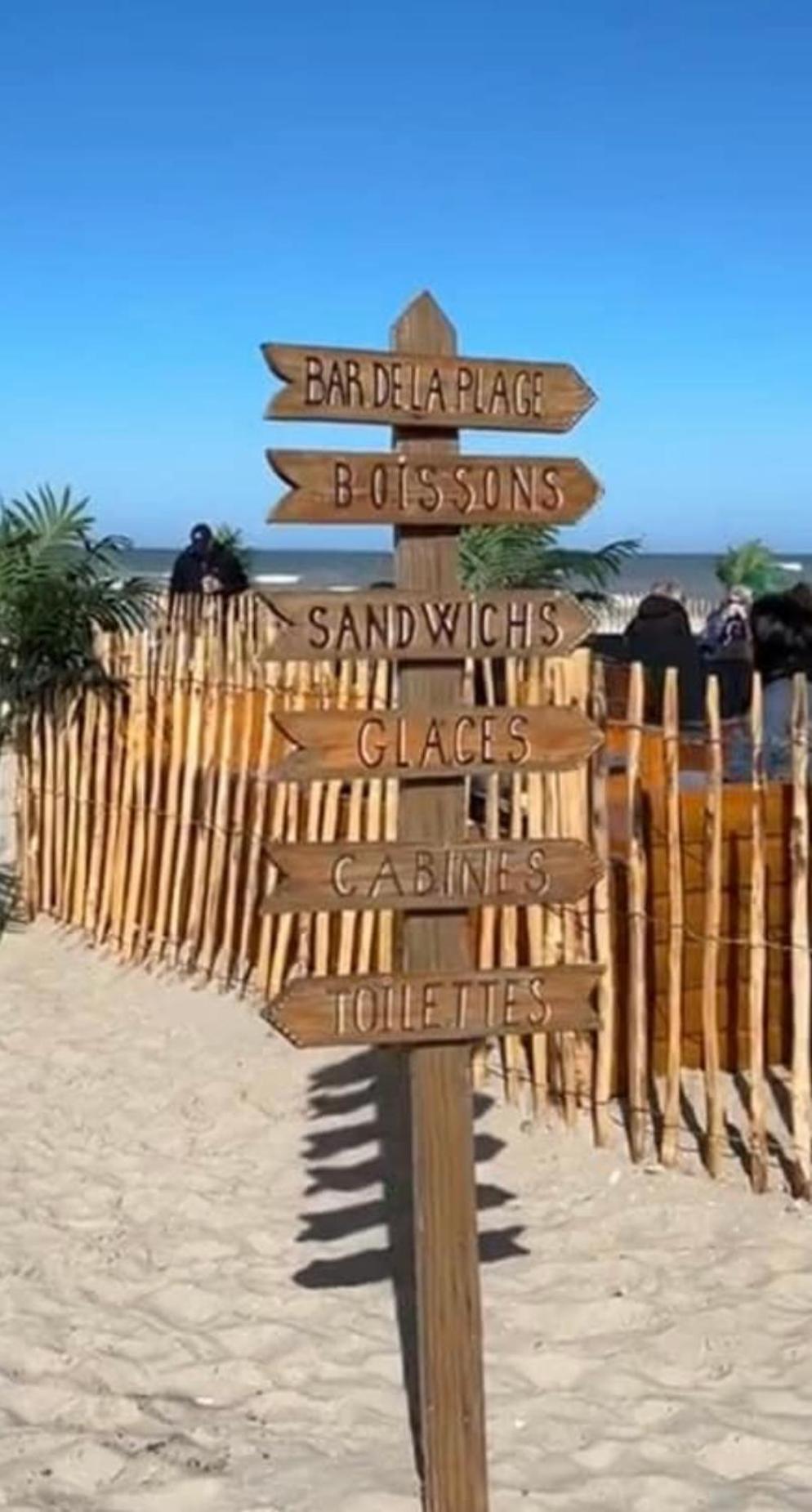 Studio Entre Mer Et Dunes Avec Balcon Vue Laterale Mer 50M Plage Pour 3 Pers Wifi Menage Compris 福尔马翁普拉日 外观 照片